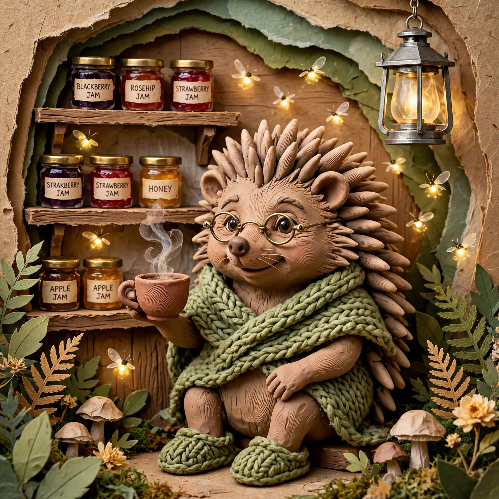 Granny Fern the hedgehog