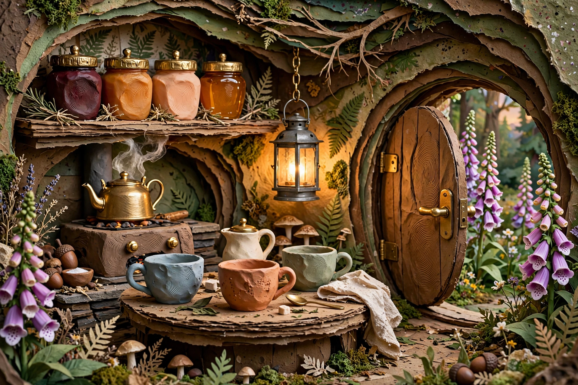 Granny Fern's cozy Tea Shop burrow